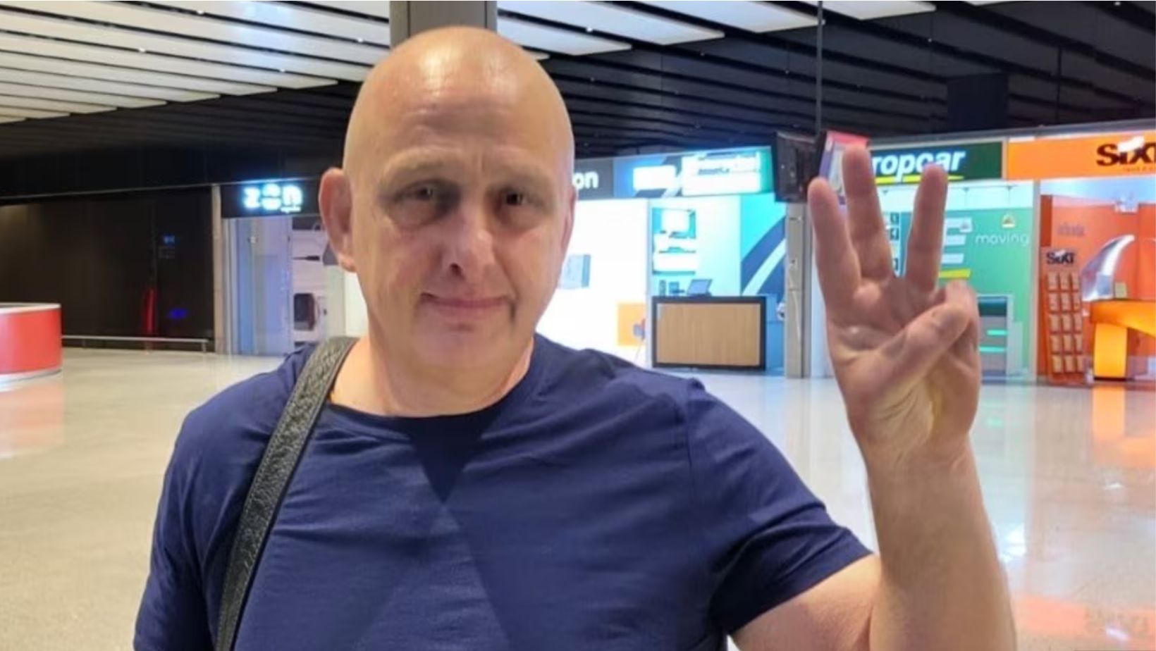 Владислав Єсипенко після звільнення.